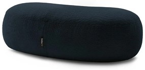 Ciemnoniebieski podnóżek z materiału bouclé Saint-Germain – Bobochic Paris