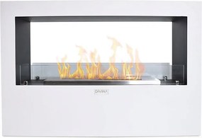 Giotto S Biały 100x30x70 Biokominek stojący do wewnątrz i na zewnątrz