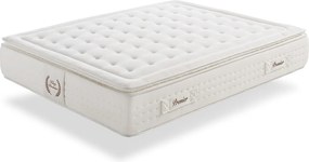 Materac Sprężyny kieszeniowe King Premier Spring - 150X190 cm - Moonia