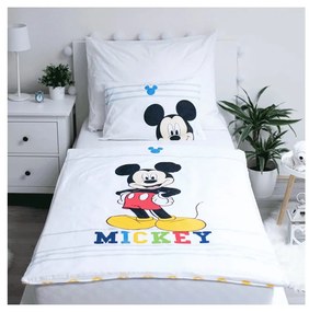 Bawełniana pościel dziecięca do łóżeczka 100x135 cm Mickey – Jerry Fabrics