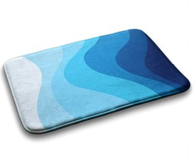 Dywanik antypoślizgowy do łazienki Dywanik antypoślizgowy do łazienki Woda Abstrakcja