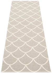 Kremowy chodnik odpowiedni na zewnątrz 70x225 cm Kotte Linen – Pappelina
