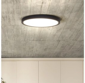 Solight WO8018 - LED plafon ESTELA LED/36W/230V+DO pr.30 cm czarny
