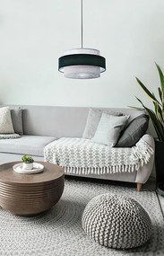 Abażurowa lampa wisząca boho nad stół - A531-Sirena