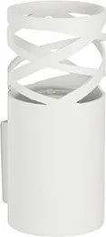 Designerska lampa ścienna biała - Arre