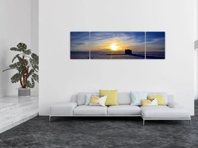 Obraz - krajobraz polarny (170x50 cm)