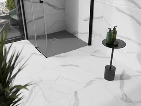 Mexen Stone+ brodzik kompozytowy kwadratowy 100 x 100 cm, szary-beton - 44611010