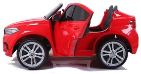 Auto na akumulator nowe bmw x6m czerwone