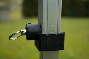 Pawilon ogrodowy rozkładany 3 x 6 m - biały