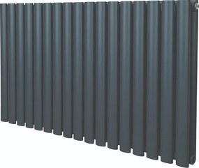 Grzejnik kolumnowy owalny – 600 mm x 1020 mm – antracytowo-szary