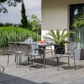 Zestaw mebli ogrodowych Doha antracyt PATIO
