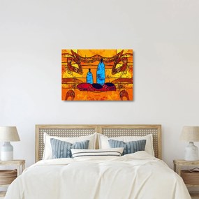 Obraz na szkle - Malarstwo starożytne (70x50 cm)