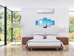 Obraz latarni morskiej (125x70 cm)