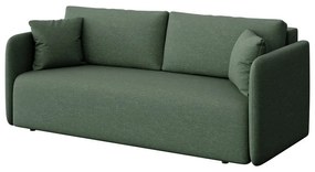 Zielona rozkładana sofa 220 cm Chaum – Rodier