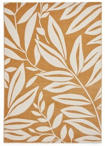 Dywan w kolorze ochry 160x230 cm Sorral Leaves – Catherine Lansfield