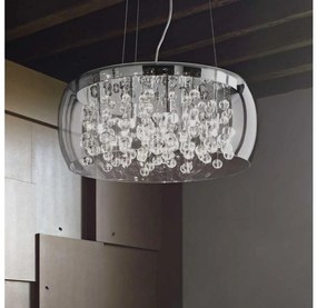 Ideal Lux - Lampa wisząca AUDI 8xG9/40W/230V śr. 50 cm