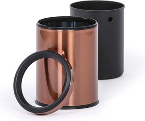 Kosz na śmieci 10 l, rosegold