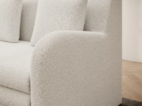 Rozkładana 2-osobowa sofa ARIO ROYAL, biała