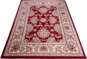 Czerwony elegancki dywan w perski wzór R2-G21