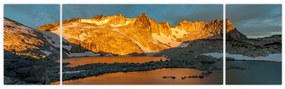 Obraz krajobrazu wysokogórskiego (170x50 cm)