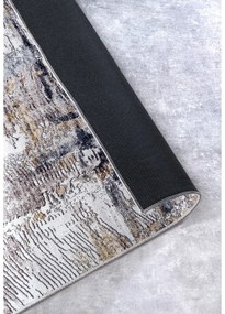 Jasnoszary dywan 120x160 cm Malard Anthracite Gold – Elle Decoration