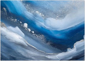 Obraz - Abstrakcja oceanu (70x50 cm)