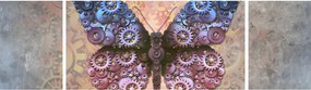 Obraz - Steampunk motyl (170x50 cm)