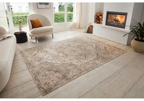 Beżowo-kremowy dywan 120x170 cm Terrain Designer Sand – Hanse Home