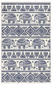 Niebieski dywan odpowiedni do prania 120x180 cm Elephant – Mila Home