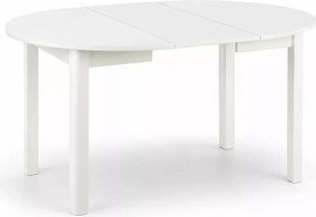 Stół okrągły rozkładany Zomme 102–142 cm MDF laminowany loft industrialny do jadalni i kuchni