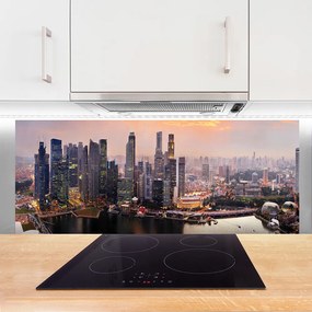 Szkło Dekoracyjne do Kuchni Architektura Starego Miasta