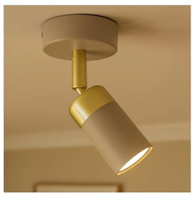 Brilagi - Kinkiet punktowy POKER 1xGU10/25W/230V beżowy