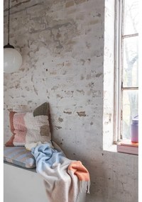 Żółto-niebieski koc 125x190 cm Brick – Mette Ditmer Denmark