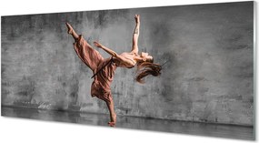 Panel nad Blat Kuchenny Kobieta z Długimi Włosami w Tańcu