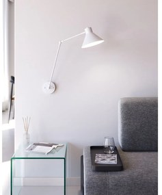 Biały kinkiet Dione – Kave Home