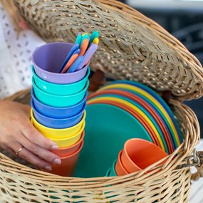 Zestaw naczyń turystycznych NORA LOLLIPOP, 16-częściowy, KOZIOL