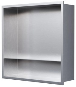 Półka wnękowa ścienna ze stali nierdzewnej NT303010X