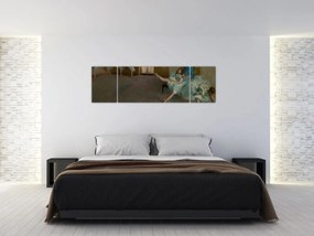 Obraz - Edgar Degas, Before the Ballet, reprodukcje (170x50 cm)
