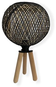 Lampa stołowa JUTE 1xE27/60W/230V