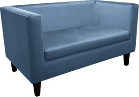 Sofa Monaco : Kolor nogi - Venge, Kolor tkaniny - VELVET - MG33, Typ tkaniny - Velvet, Wysokość nogi - 15 cm