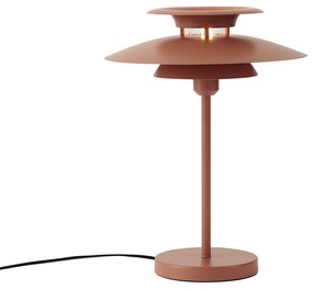 Lampa stołowa w stylu Retro Mocha Steel 45 cm - Pauly Retro Oswietlenie wewnetrzne