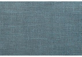 Szaroniebieska lniana zasłona 140x170 cm Blue Fog – Linen Tales