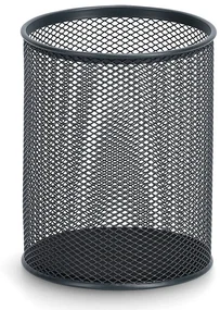 Kubek na przybory biurowe z metalowej siatki, Ø 11 cm
