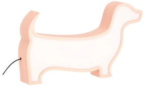 Różowa lampka dziecięca Dog – Candellux Lighting
