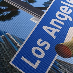 Obraz - Los Angeles (170x50 cm)