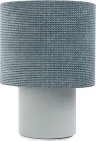 Niebieska abażurowa lampka nocna tuba - A339 L6-W39