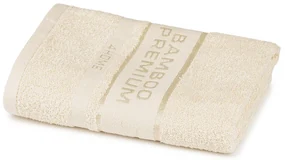 4Home Ręcznik Bamboo Premium kremowy, 50 x 100 cm, 50 x 100 cm