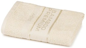 4Home Ręcznik Bamboo Premium kremowy, 50 x 100 cm
