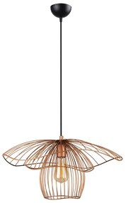 Czarno-różowa lampa wisząca ø 50 cm Root – Squid Lighting