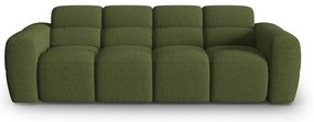 Zielona sofa 256 cm Lisa – Micadoni Home